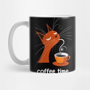 Coffe Time - Cat tee Mug